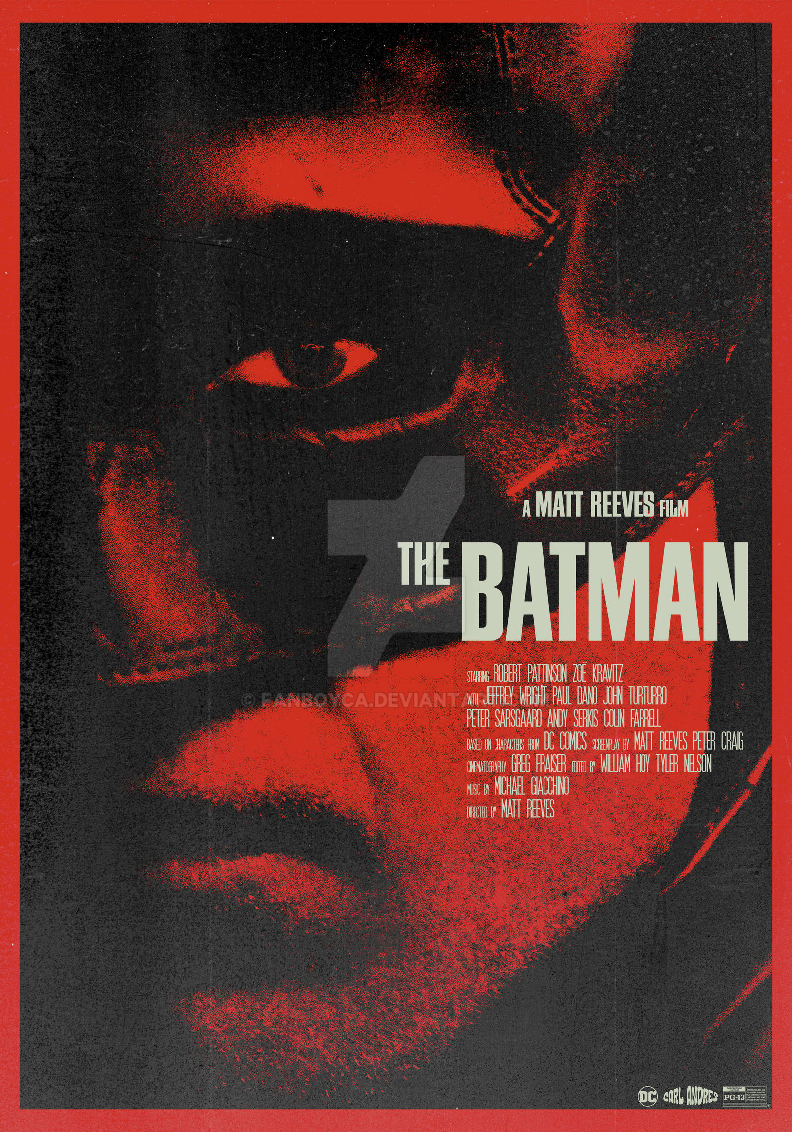 The Batman Poster by fanboyca on DeviantArt