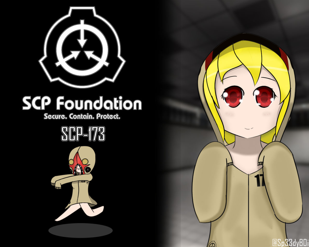 SCP-173 by ComputerTheGamer on DeviantArt
