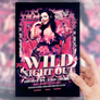 Wild Night Out Party Flyer