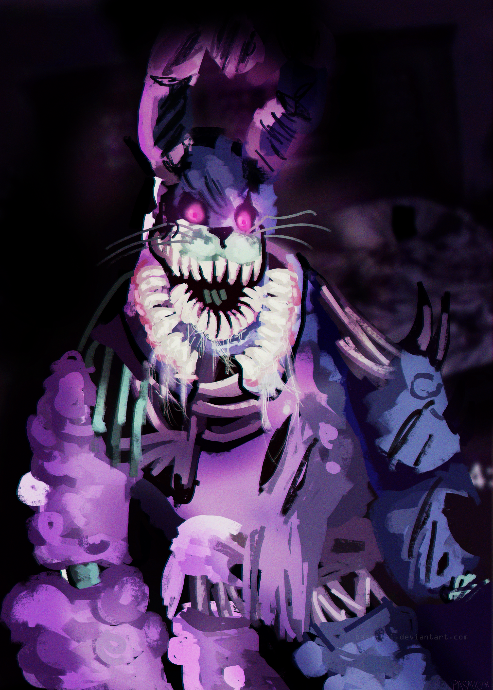 Here you will find pictures of Bonnie, Toy Bonnie, Withered Bonnie, Nightma...