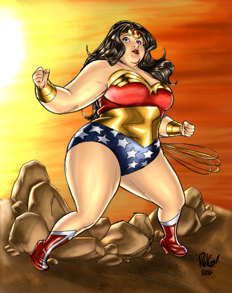 Big Wonder Woman by gogui.