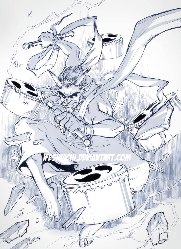 Raijin by ifesinachi on DeviantArt