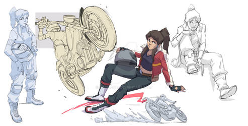 Korra Keith Biker