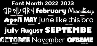 Font Month Deviantart Font Month 2022 FIXED! by Aamalik2222 on DeviantArt