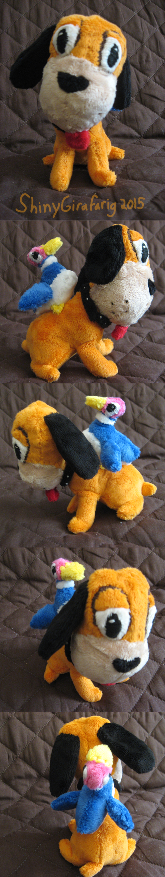 Duck Hunt Dog and Duck Plushies