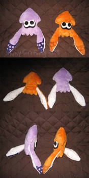 Splatoon Squid Plushies