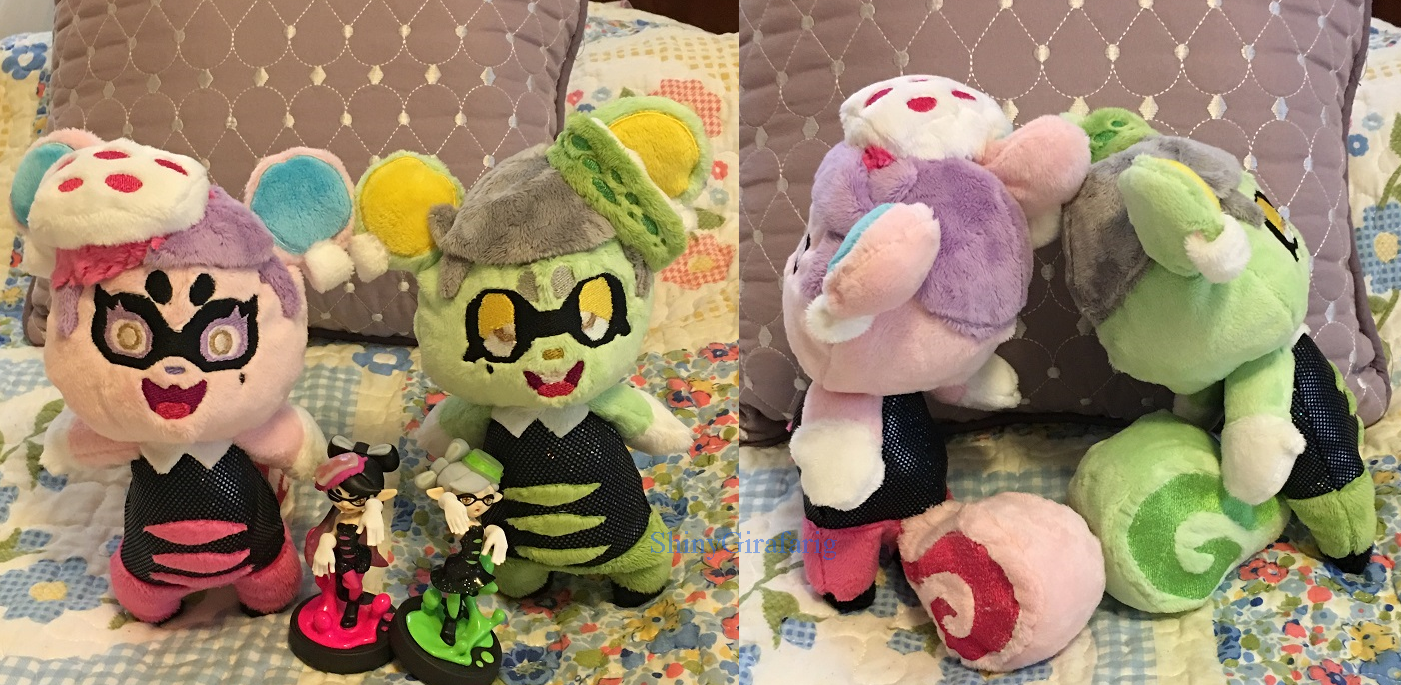 Cece and Viche Plushies by ShinyGirafarig on DeviantArt Cece and Viche Plushies by ShinyGirafarig on DeviantArt