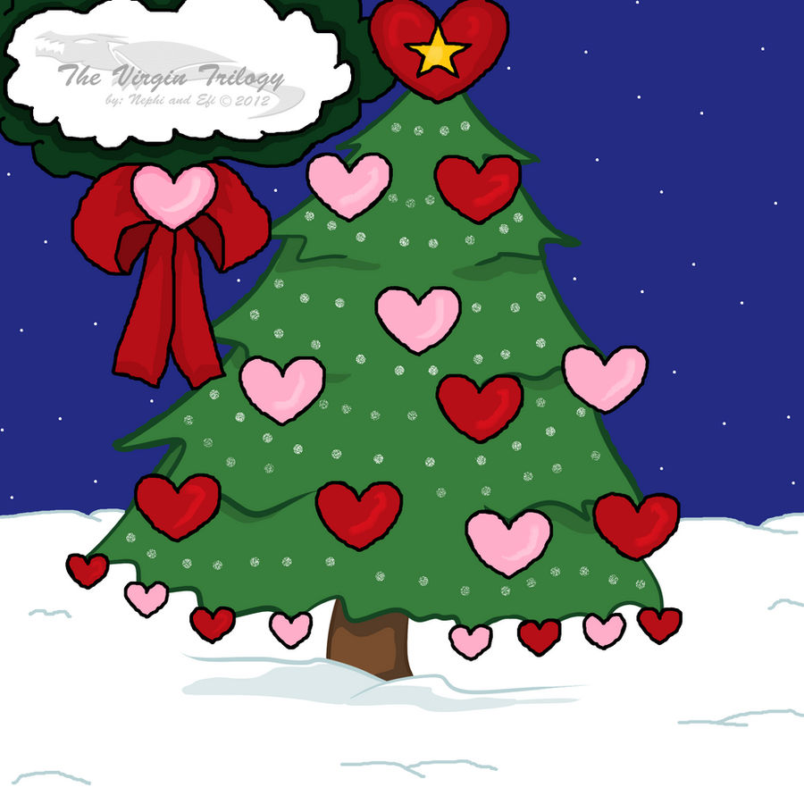TVT 12 Days of Christmas: Hearts-themed tree