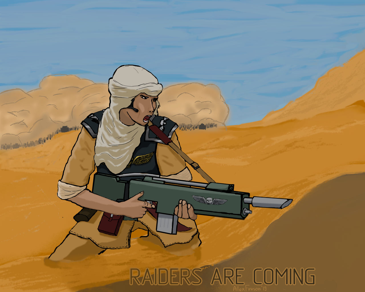 WH40K: Tallarn Desert Raider by AlexFireson on DeviantArt