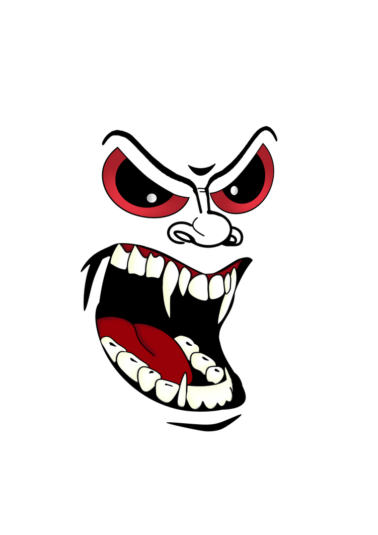 Scardy Face scary face by ElWafttos on DeviantArt