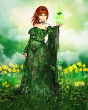 Magic of the Clover by RavenMoonDesigns