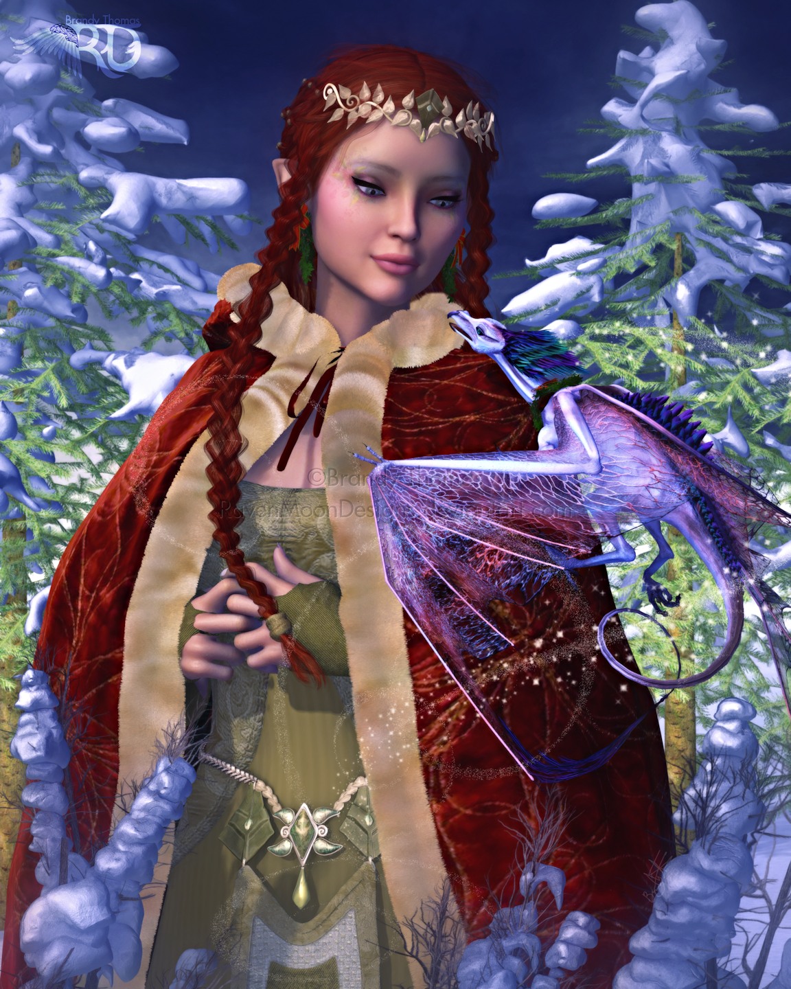 Blessings from the Lady of Yule