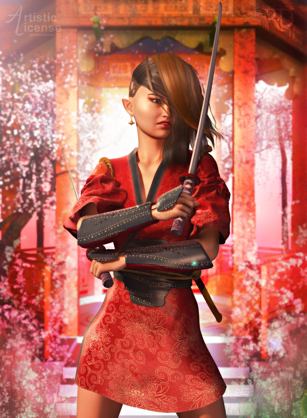 The Onna-Bugeisha by RavenMoonDesigns