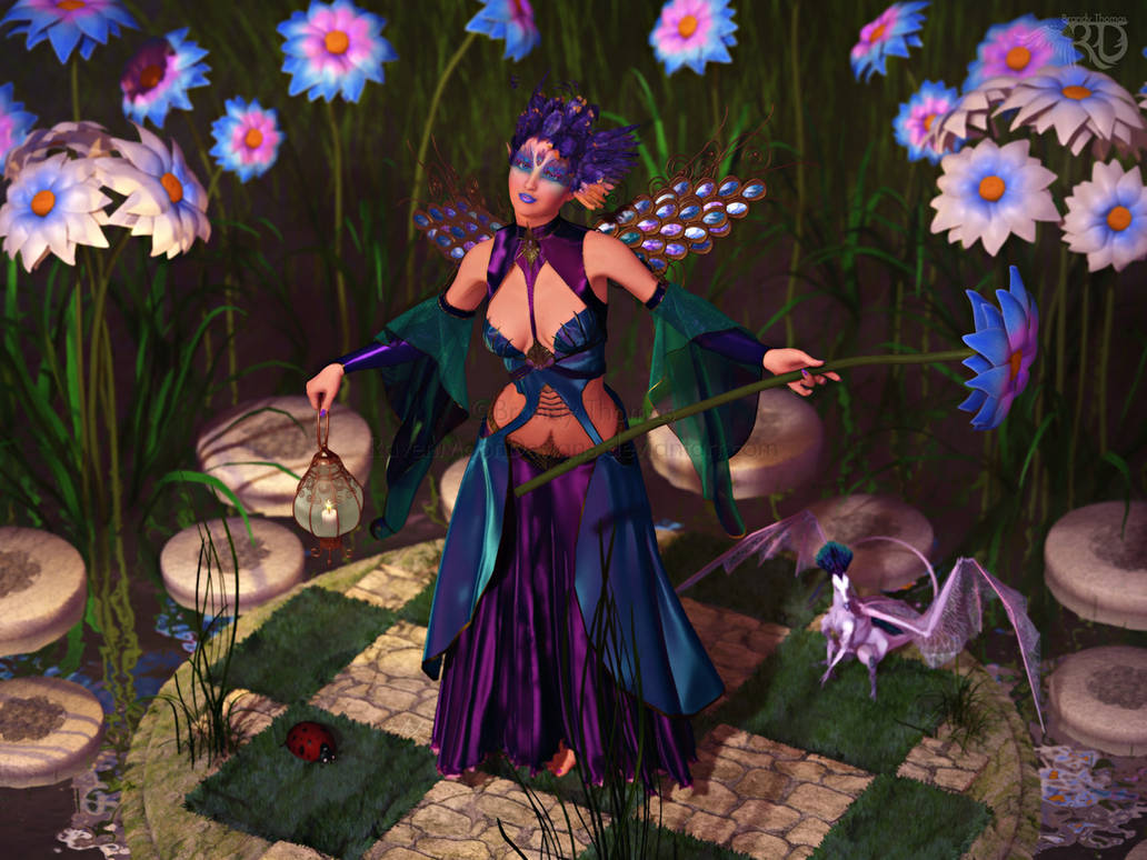 A Blossoming Oasis by RavenMoonDesigns