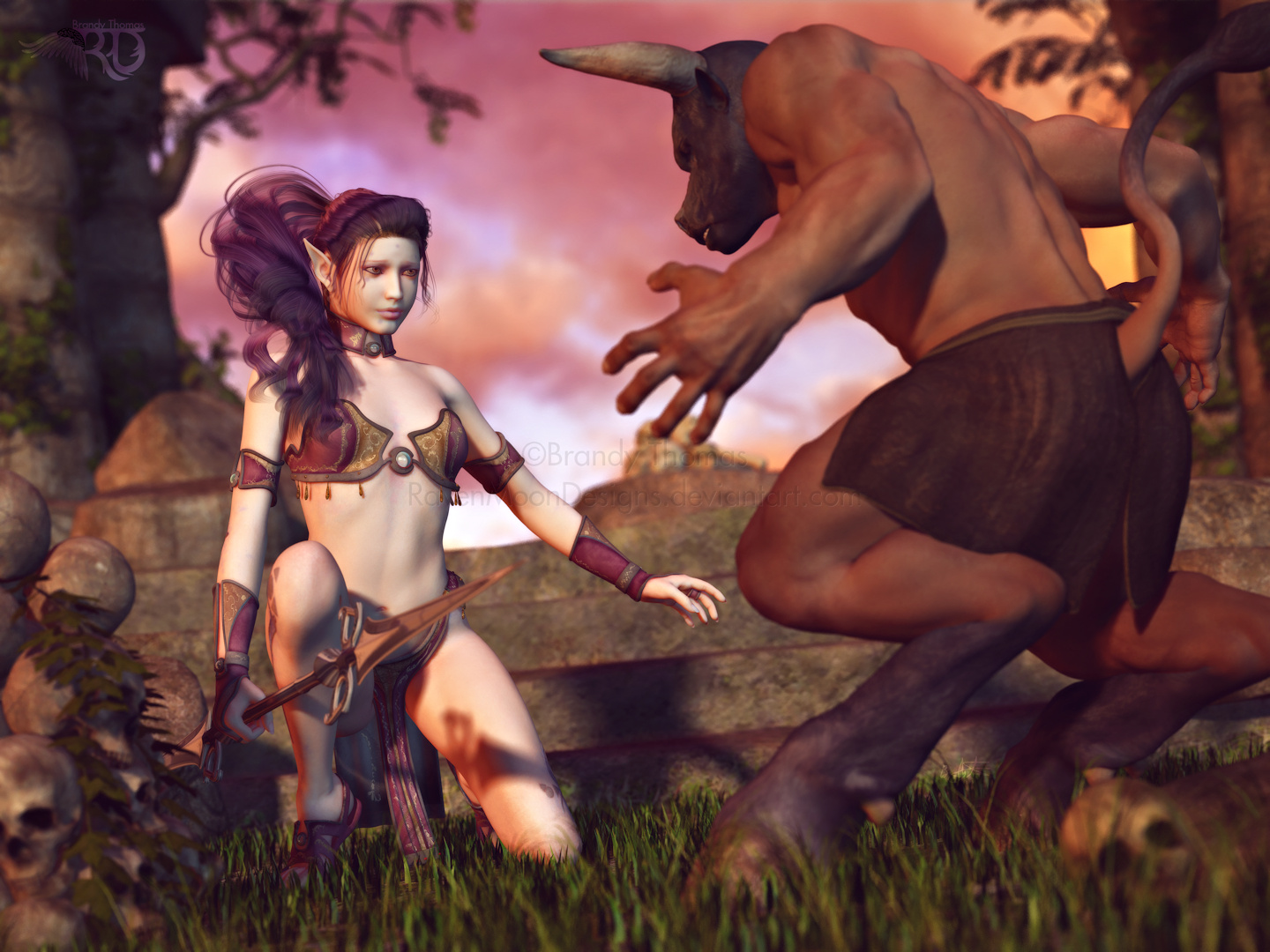 Taming the Beast by RavenMoonDesigns