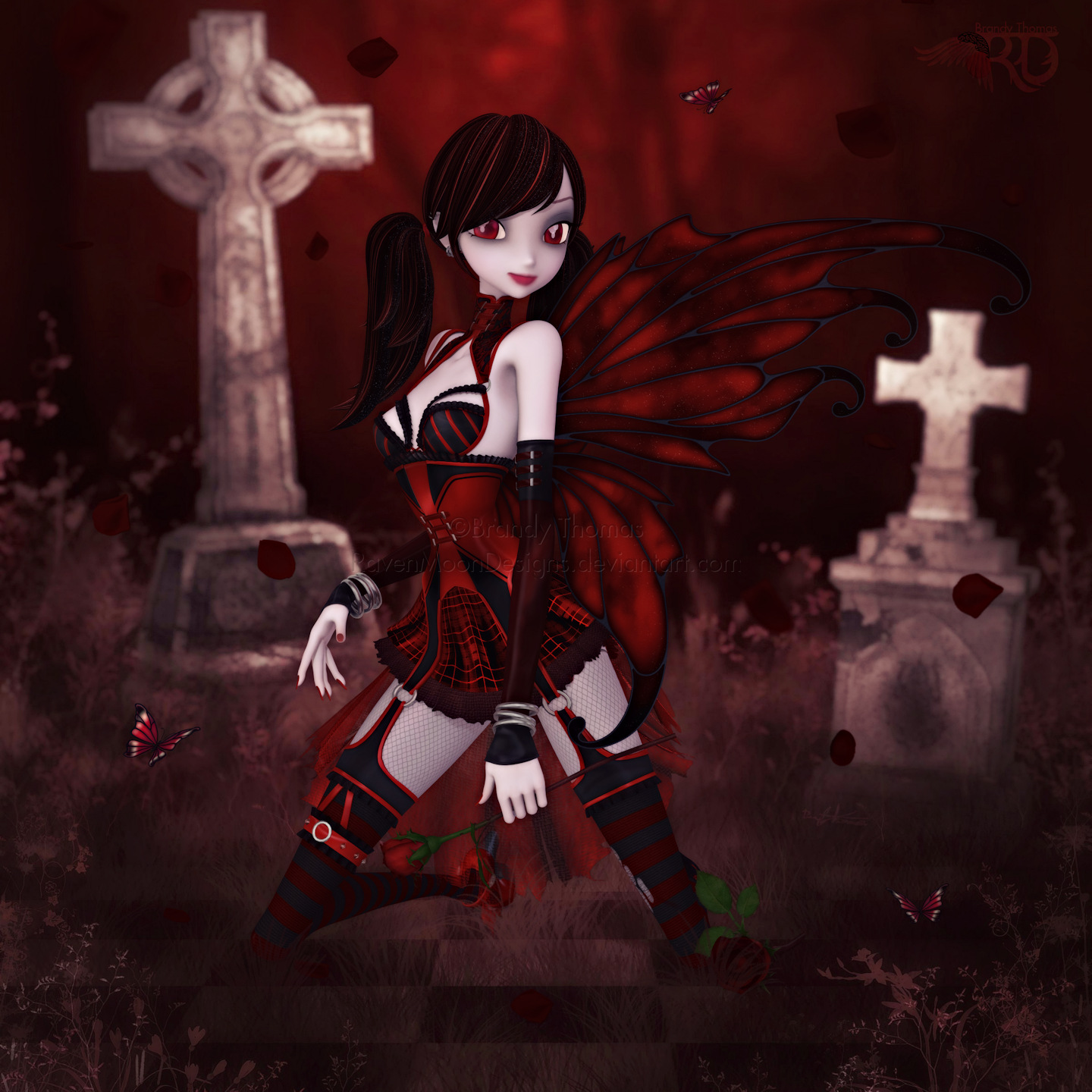 A Darker Rose by RavenMoonDesigns