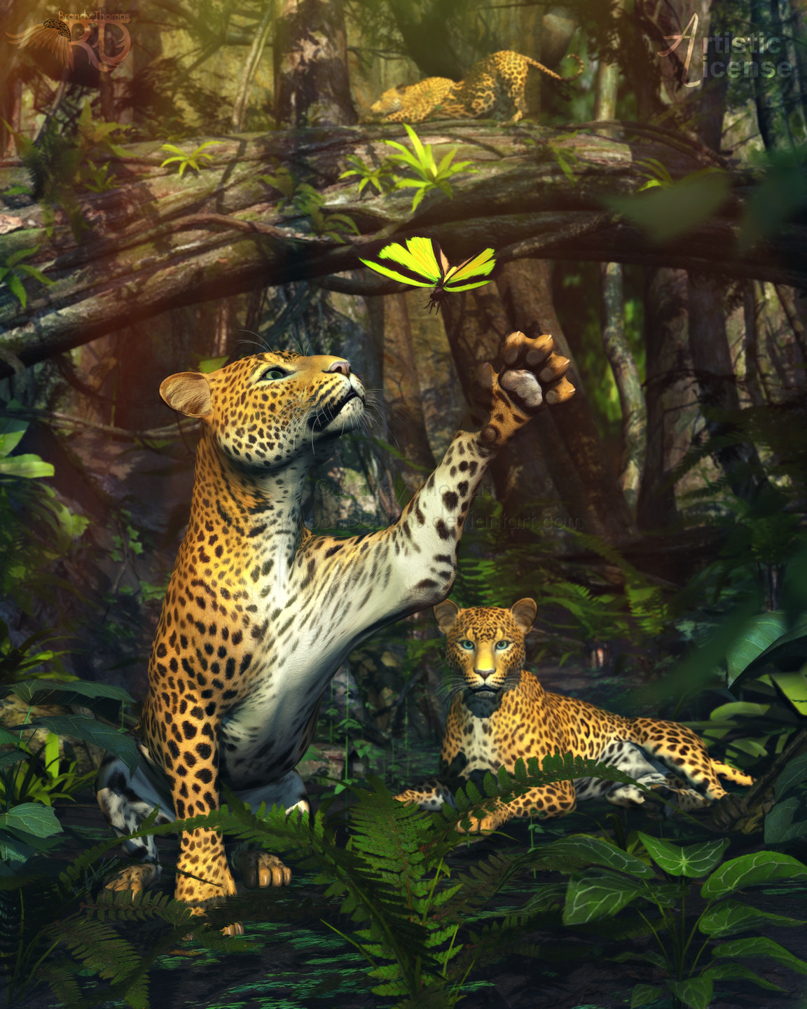 Jungle Pastimes by RavenMoonDesigns