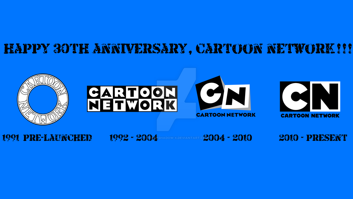 Happy 30th Anniversary Cartoon Network By NinjaShadow X On DeviantArt Happy 30th anniversary cartoon network by ninjashadow x on deviantart