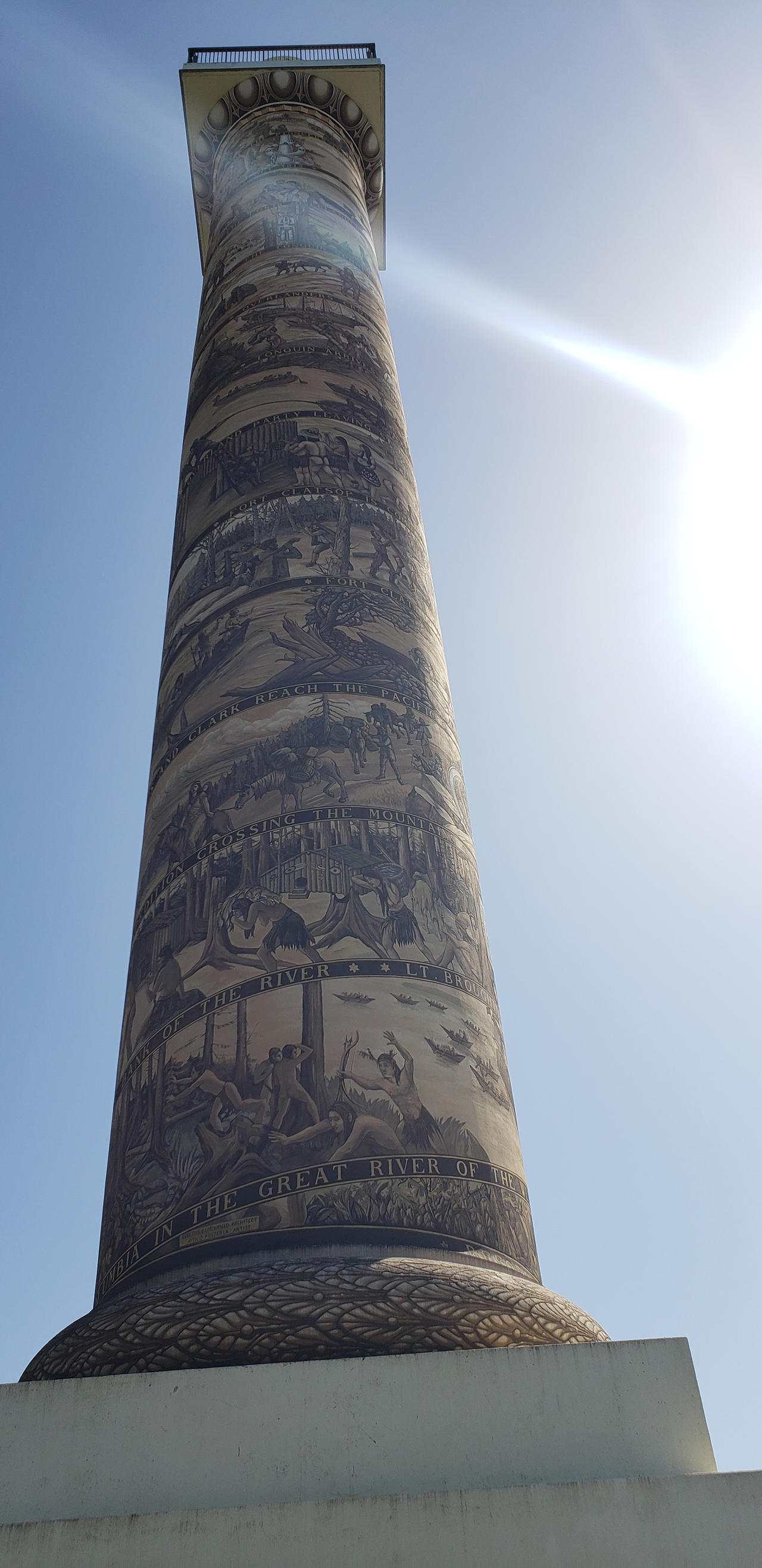 Astroia Column Astoria Column, Oregan State 20210406 (3) by Mothersire55 on DeviantArt