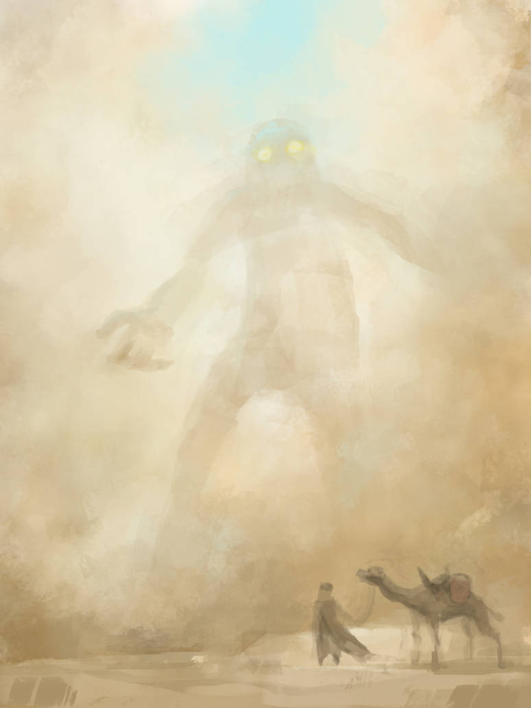 Sand giant by dejvak on DeviantArt