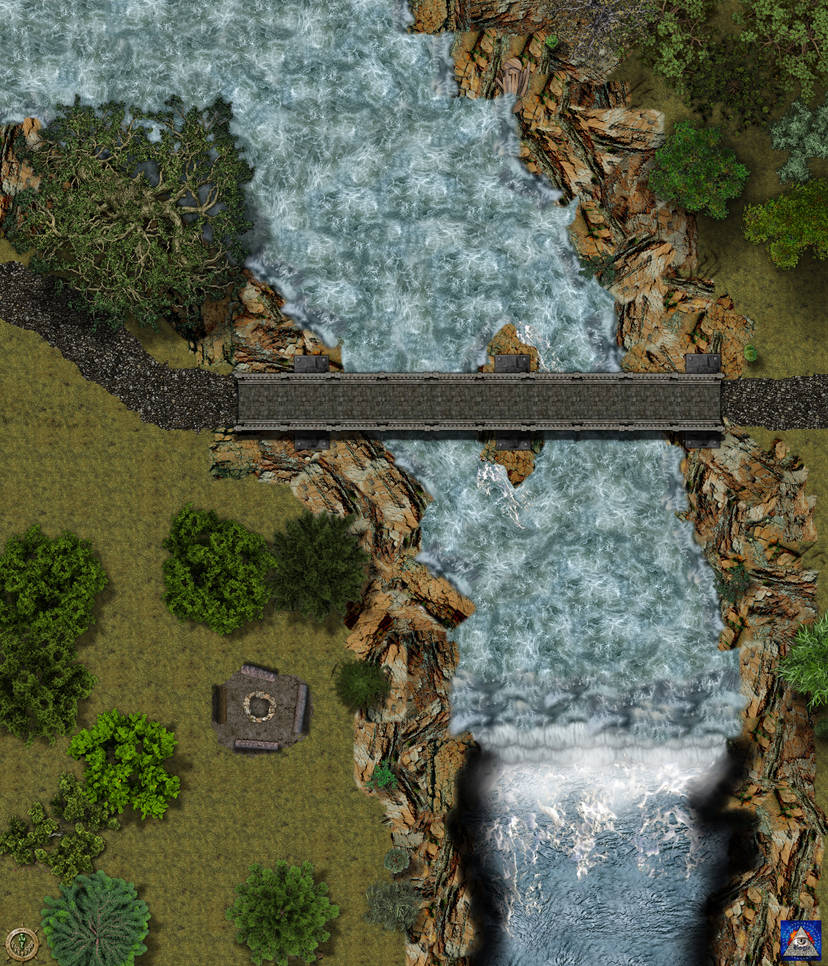 Bridge Over A Rift Map Bridge Encounter Map by Bogie-DJ on DeviantArt