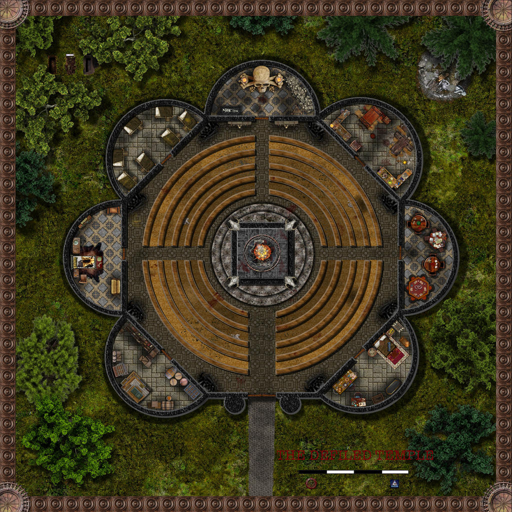 Defiled Map The Defiled Temple by Bogie-DJ on DeviantArt