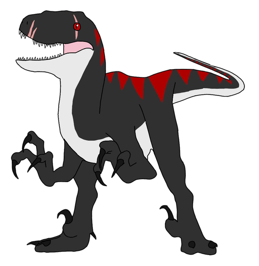 Scar Raptor Velociraptor (Scar) by DudeShrop24 on DeviantArt