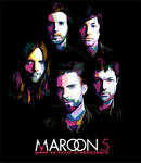 MAROON FIVE IN WPAP INDONESIA by Yusuf-Graphicoholic