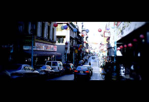 Chinatown phot manipulation