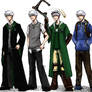 The Big Four: Jack Frost outfits