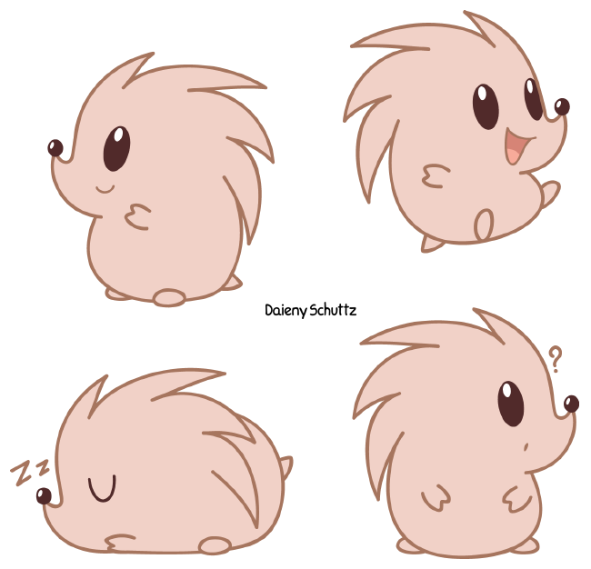 Chibi Capybara by Daieny on DeviantArt  Cute doodle art, Cartoon drawings  of animals, Capybara