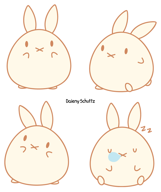 Chibi Bunny by Daieny on DeviantArt