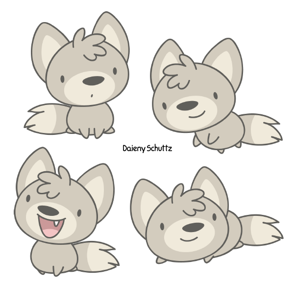 Baby Wolf by Daieny on DeviantArt Baby Wolf by Daieny on DeviantArt