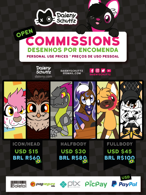 Commissions Open by Daieny on DeviantArt