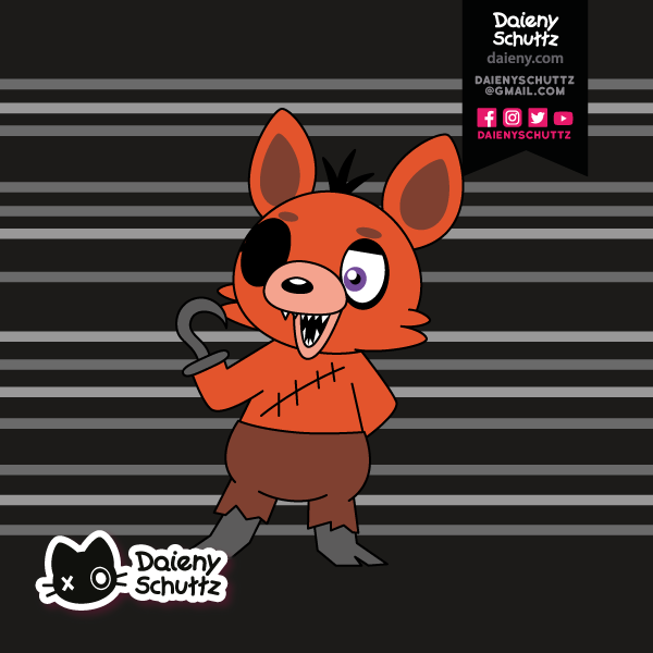 Five Nights at Freddy 's Desenho Fan art, desenho foxy, png