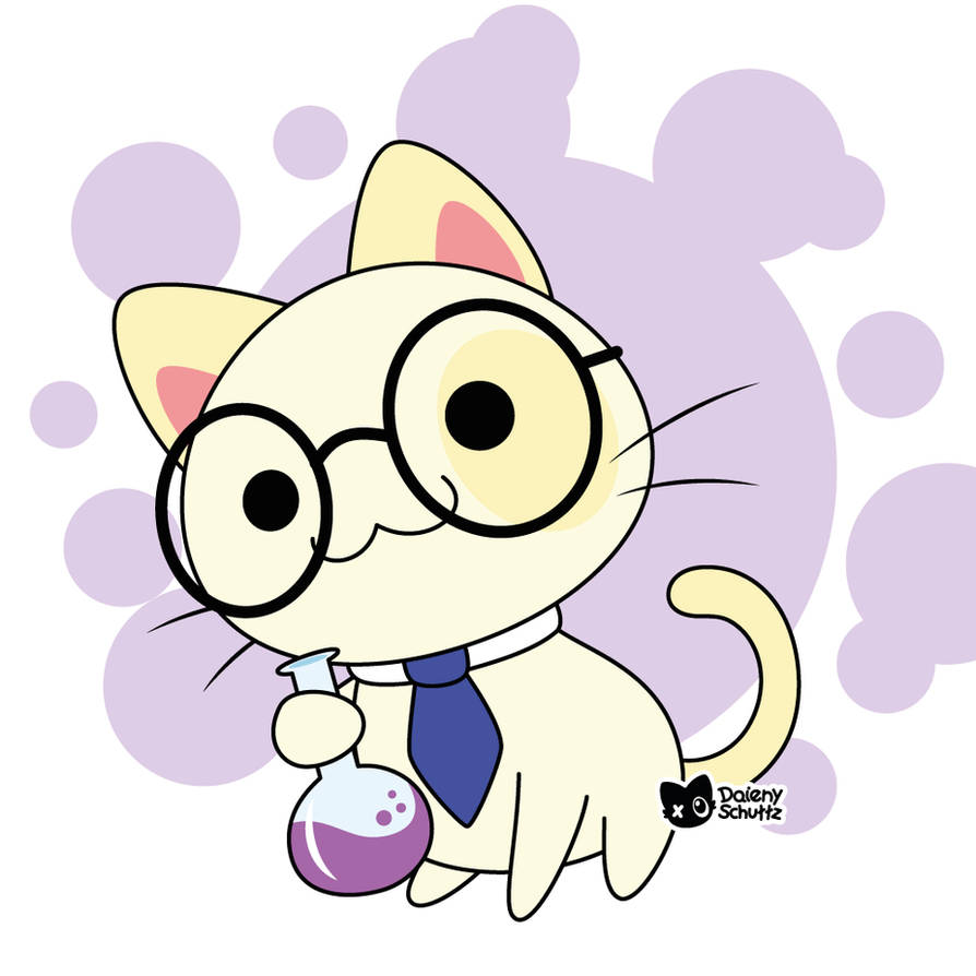 Science Kitten Science Cat by Daieny on DeviantArt