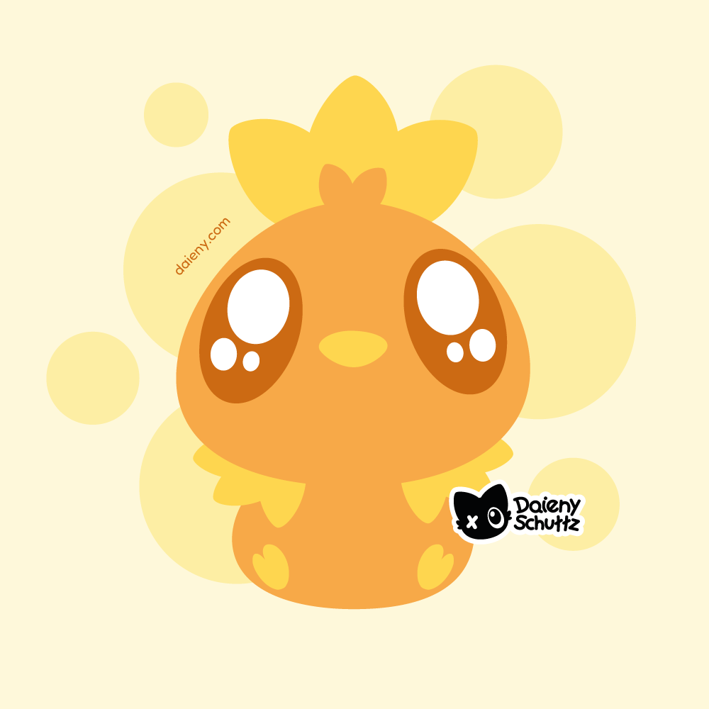 Torchic Cry Chibi Torchic