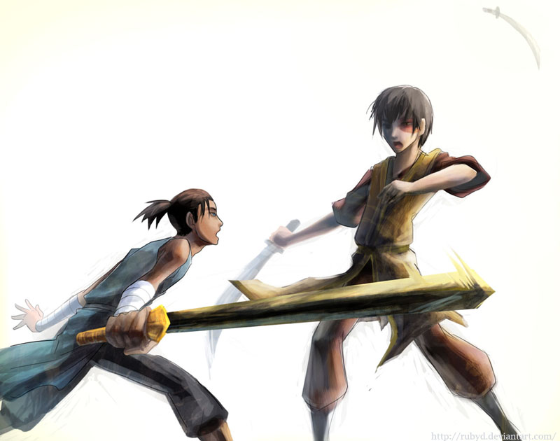 Zuko vs Sokka (No Bending) | SpaceBattles