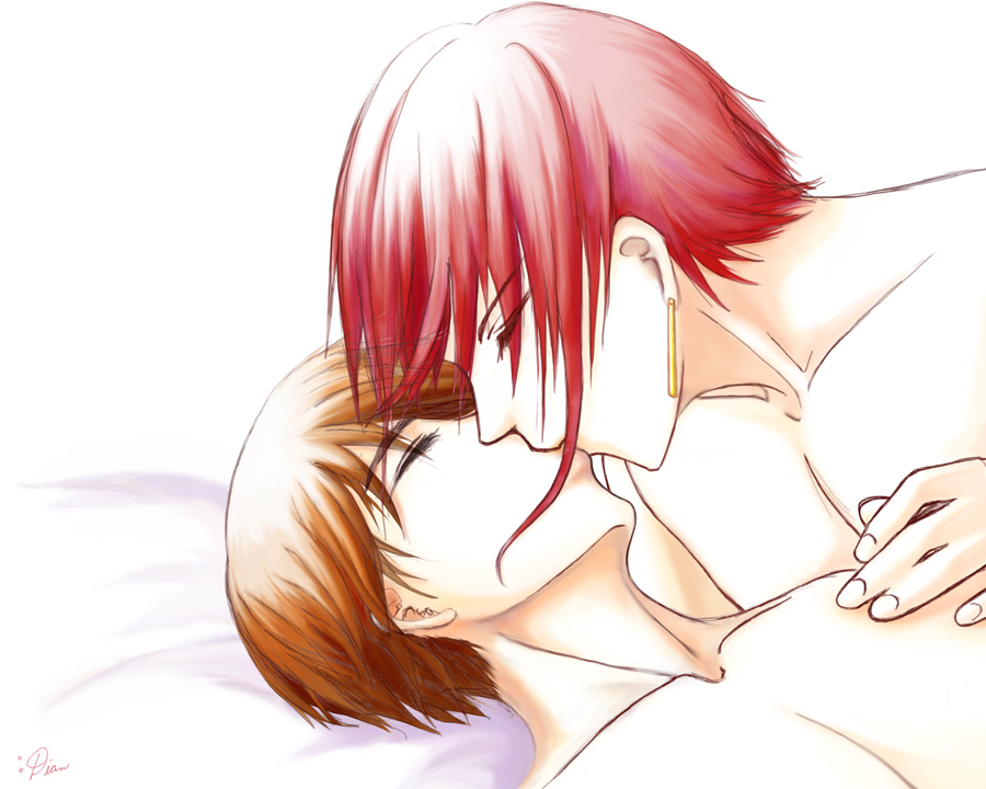 Blade and Claw - Kiss by rubyd