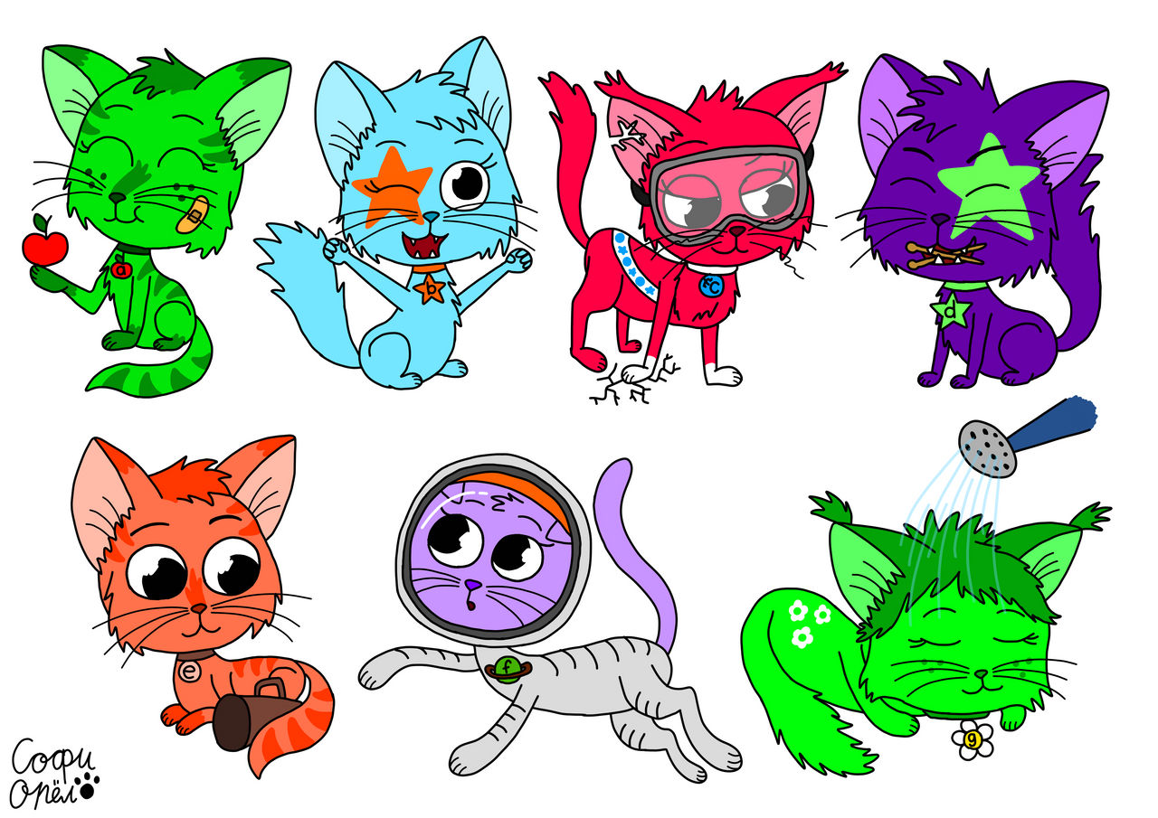 Alpha Code Cat Alphacats! by SofiKitty7 on DeviantArt