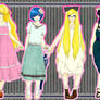 Sailormoon's Summer clothes