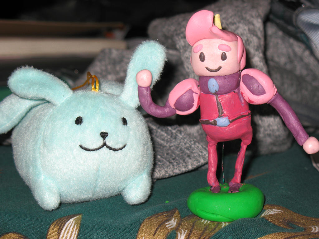 flying mint bunny and Prince Gumball by ninjanuget on DeviantArt