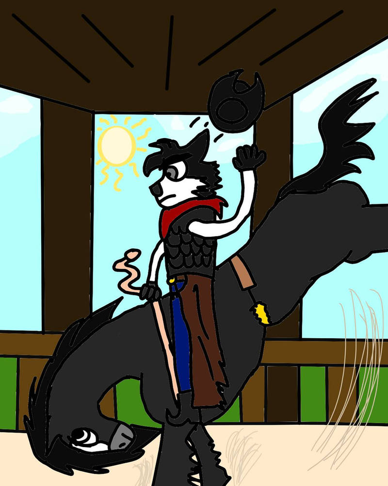 Brandon's Bucking Bronc Ride by Anonymous-Guy-3000 on DeviantArt