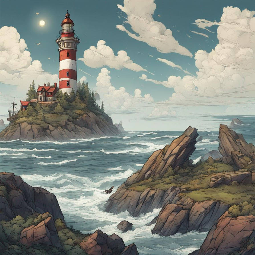 Lighthouse by 10265252u on DeviantArt