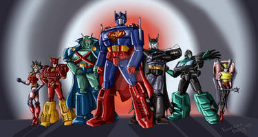 Justice league of Autobots