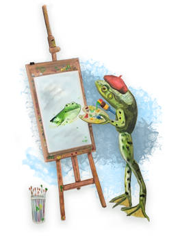 Frog Artist