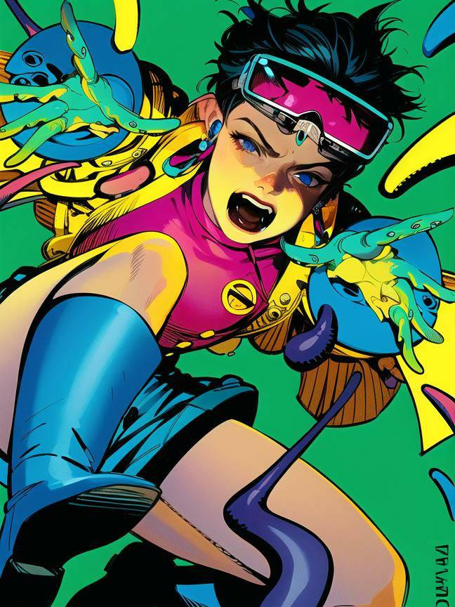 Jubilee (XMen) by TracingGenius on DeviantArt