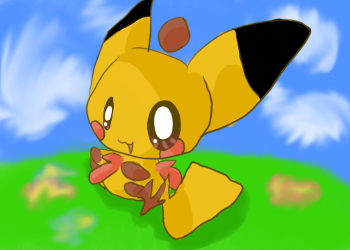 Shiny Pikachu Chao v2