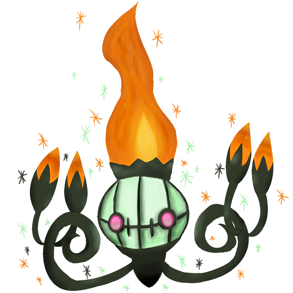 Shiny Chandelure