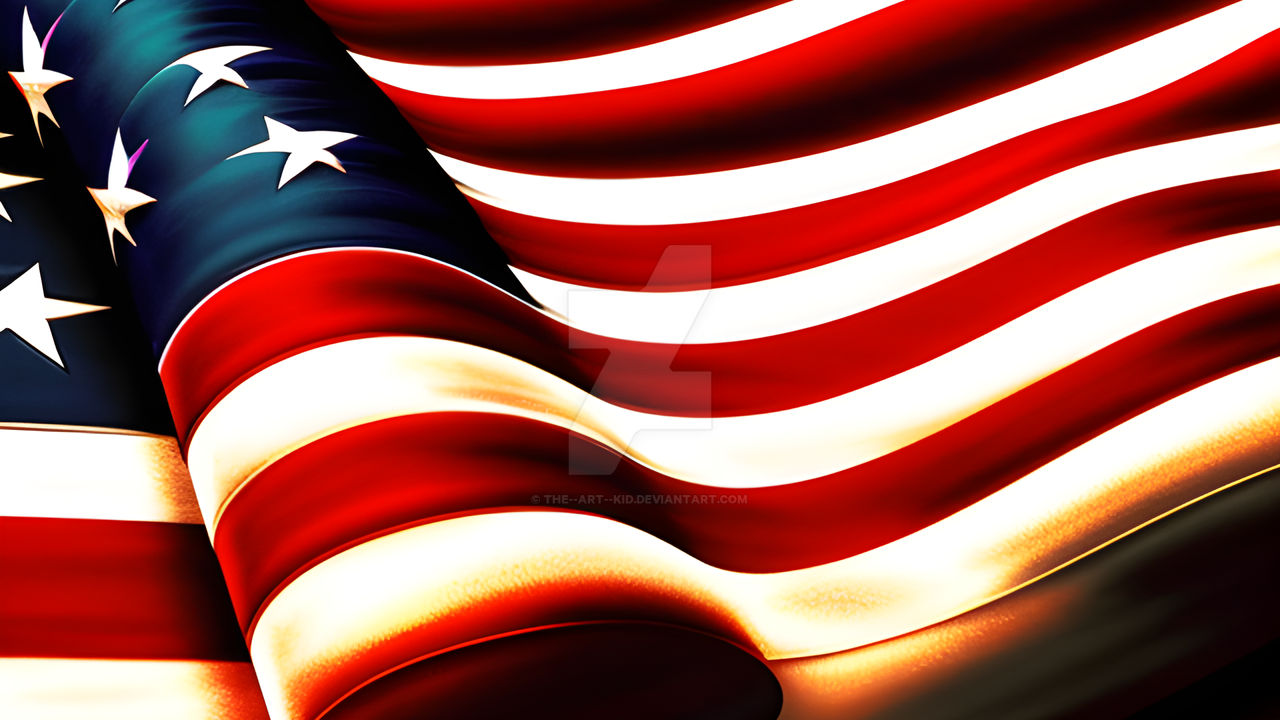 American Flag (2) by the--art--kid on DeviantArt